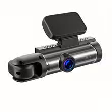 Dashcam Voiture Double Caméra 1440P Avant + Intérieur avec Moniteur Stationnement